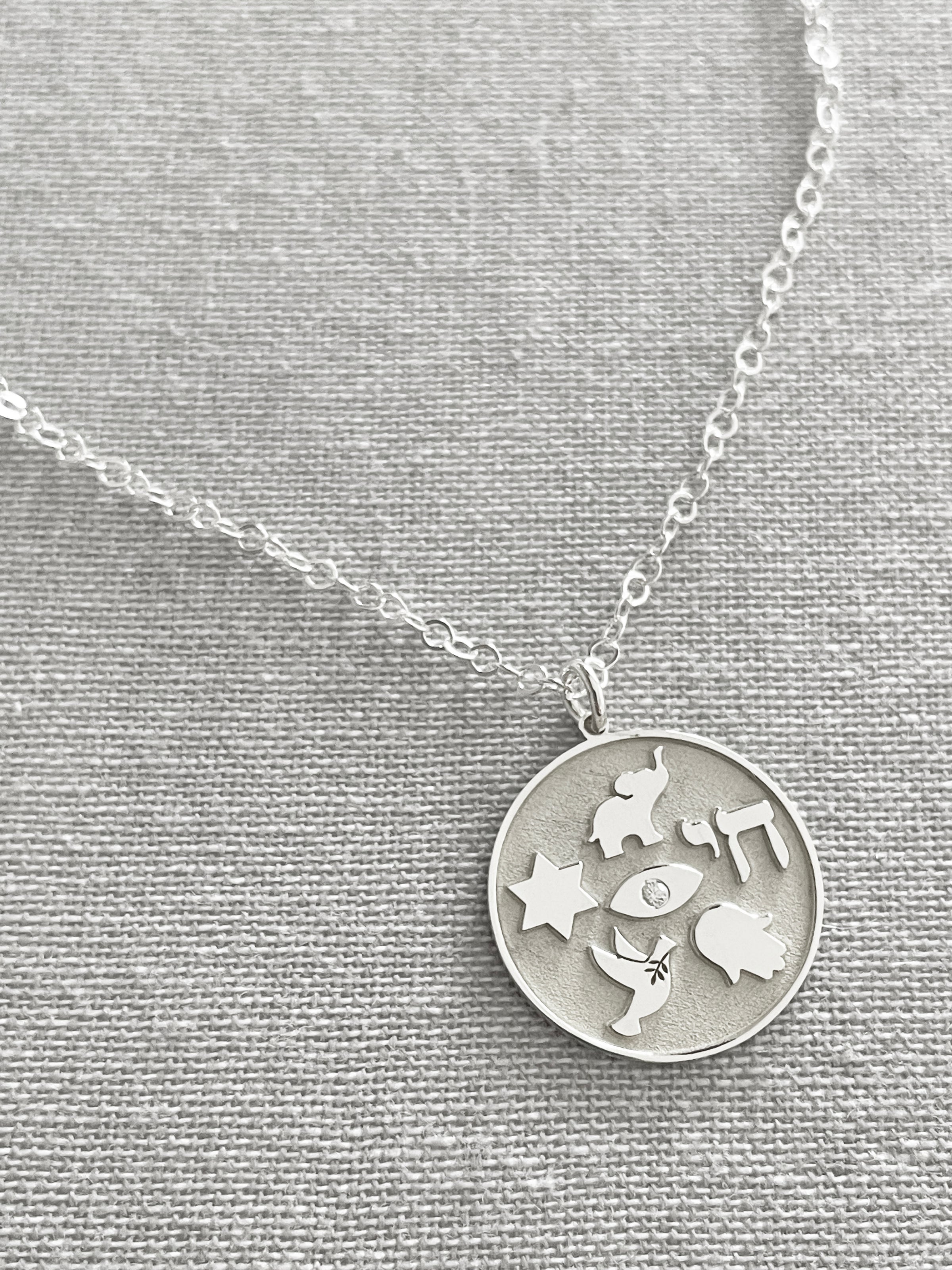 Avi Good Luck Symbols Necklace