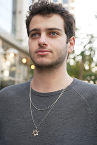 Jordan Star of David Necklace II