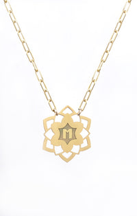 Avery Mandala Medallion Necklace