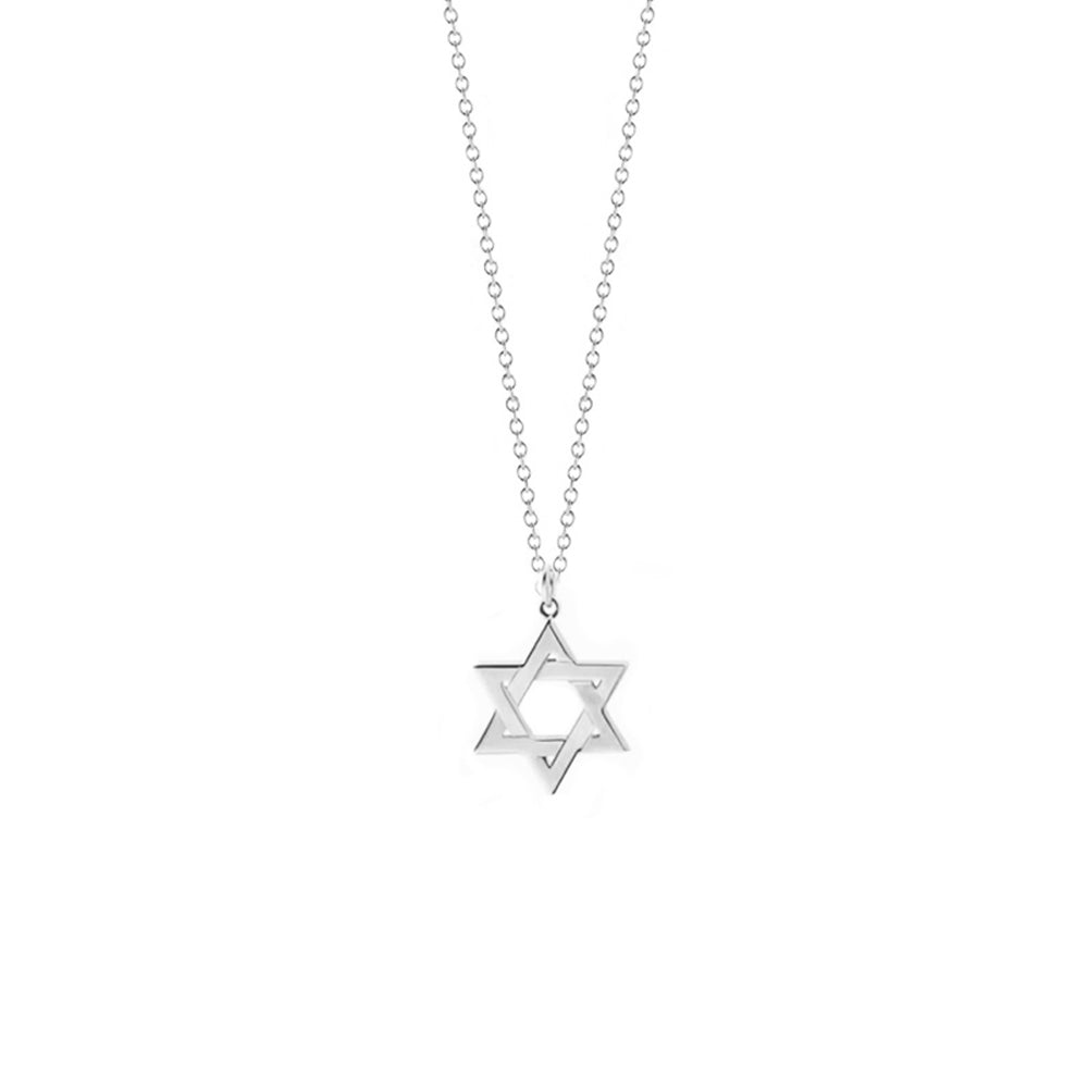 Jordan Star of David Necklace