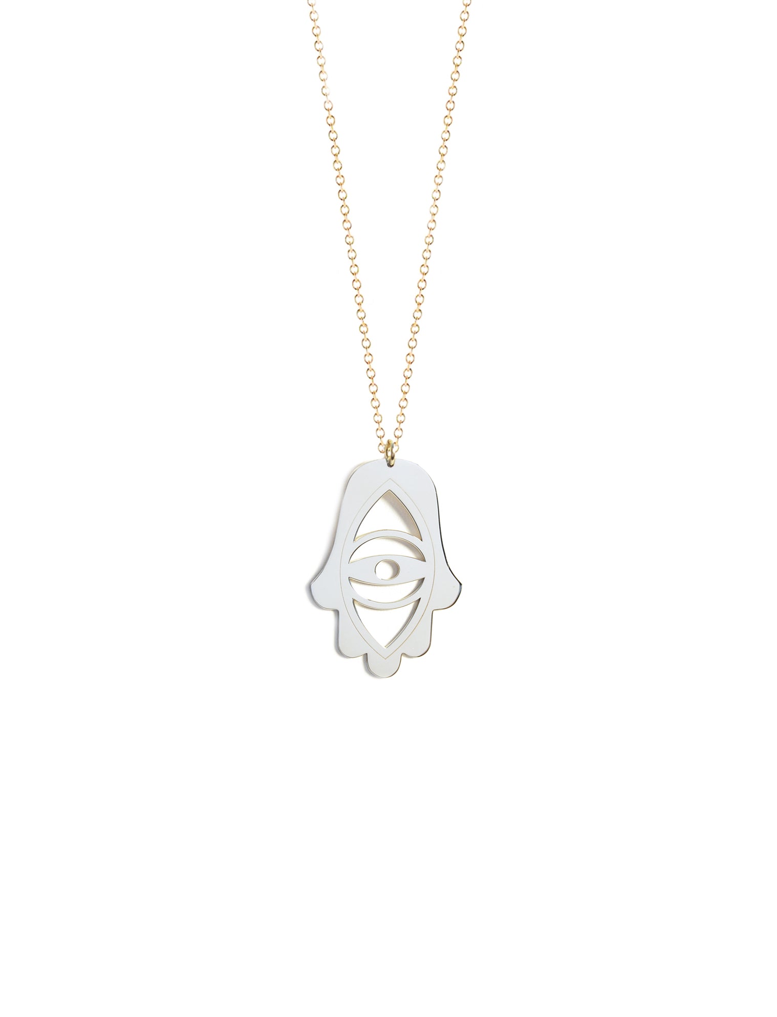 Eye Hamsa Necklace