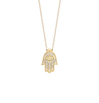 Lily Hamsa Necklace