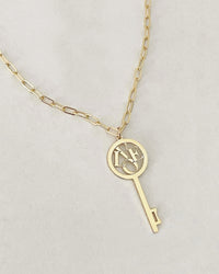 Alma Love Key Necklace