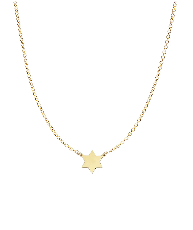 Golda Star of David Necklace