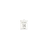 Date Calendar Charm