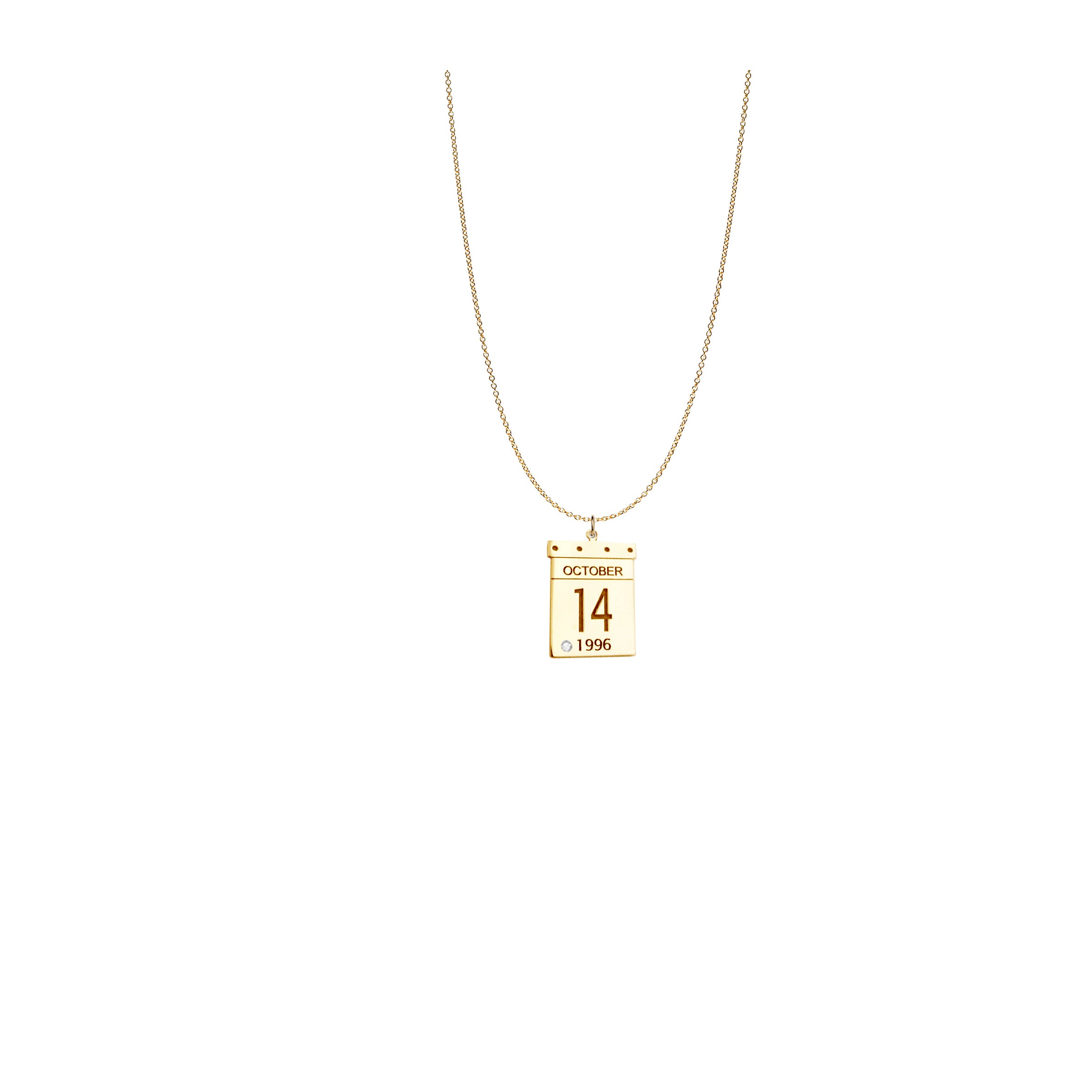 Date Calendar Charm