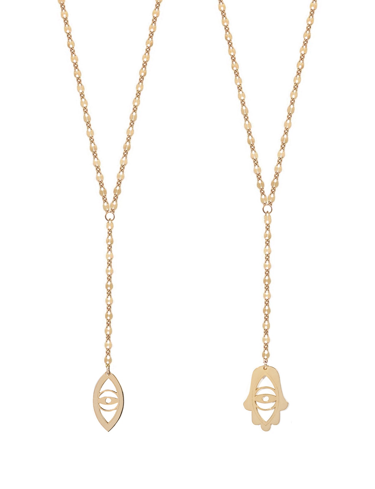 Joyce Evil Eye and Hamsa Lariat
