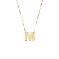 Gal Diamond Initial Necklace