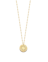 Initial Medallion Charm