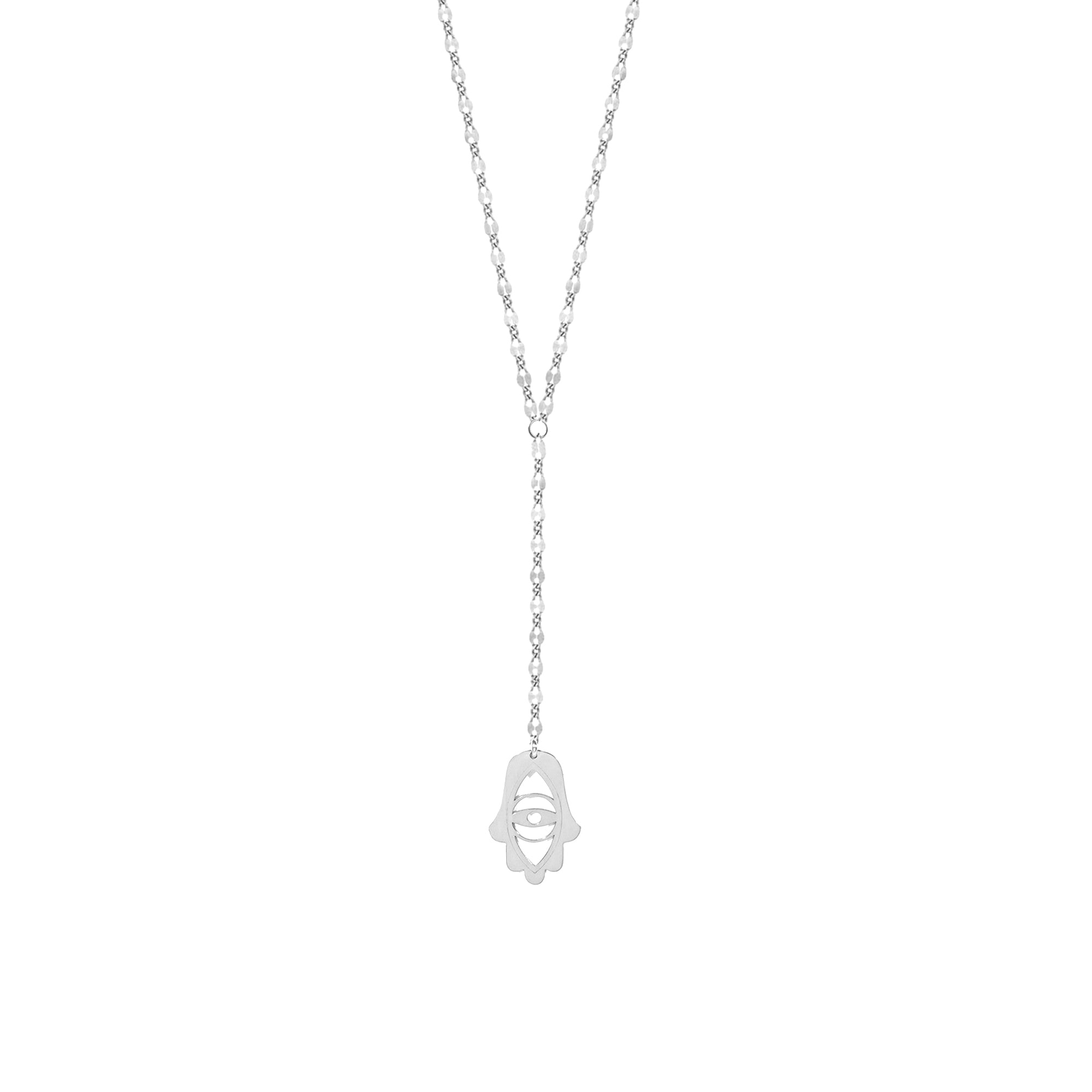 Joyce Evil Eye and Hamsa Lariat