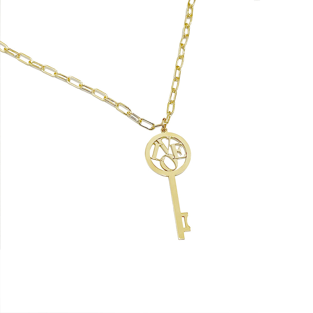 Alma Love Key Necklace