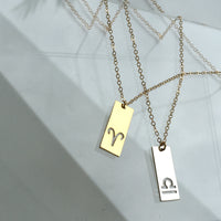 Zodiac Bar Necklace
