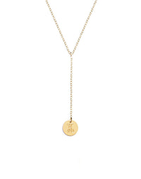 Cascade Initial Necklace