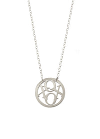 XOXO Circle Necklace