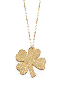 Lucky Four Leaf Clover Necklace