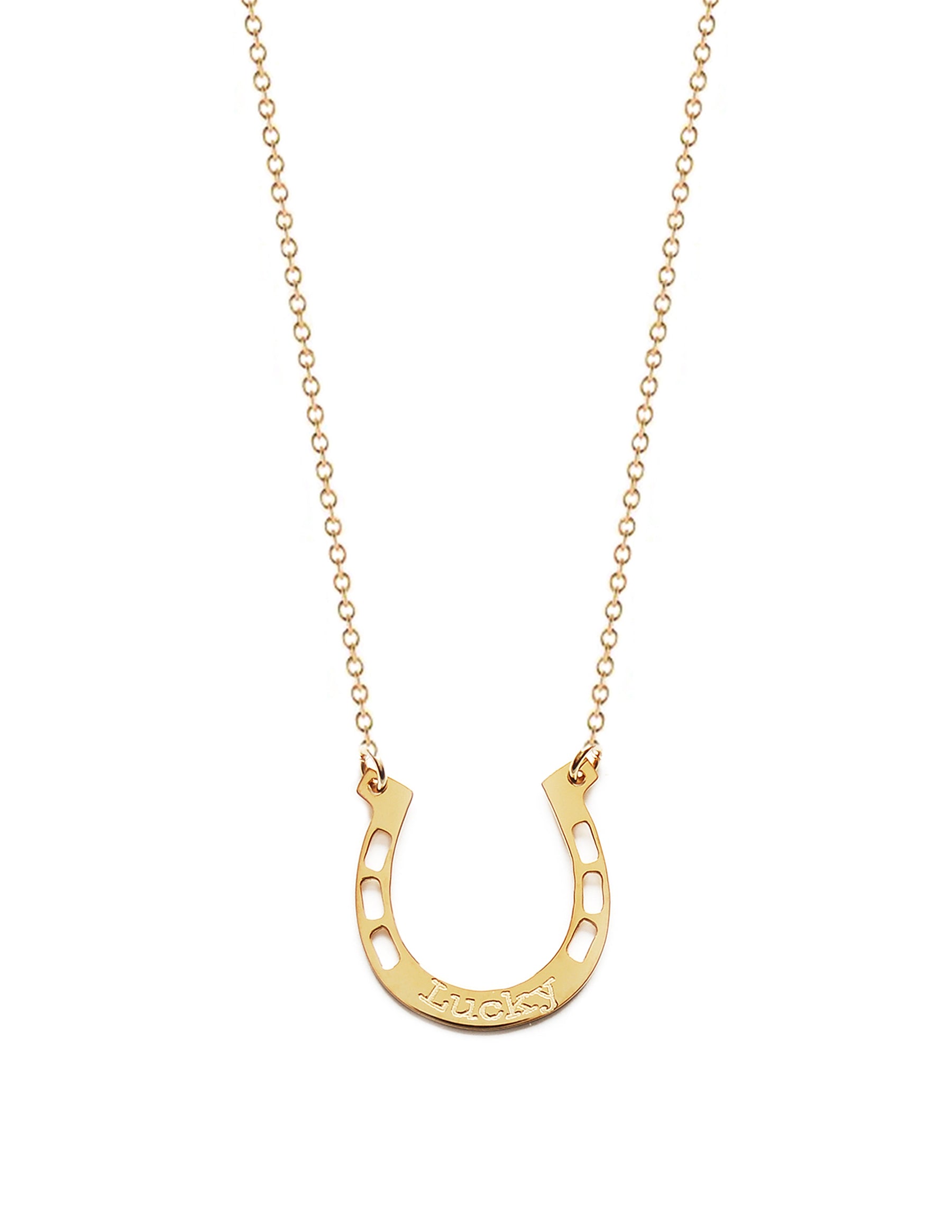 Lucky Horseshoe Necklace