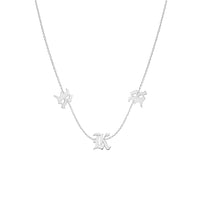 Noah Gothic Initial Necklace