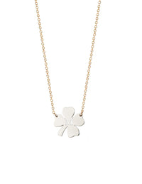 Shamrock Initial Necklace