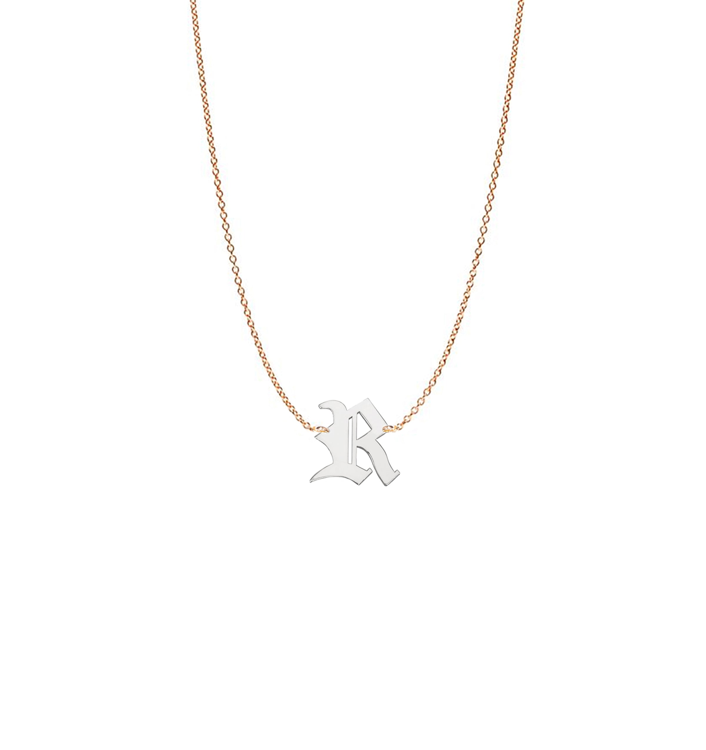 Old London Initial Necklace II