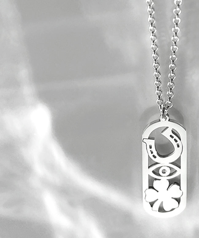 Asher Four Leaf Clover Pendant Necklace