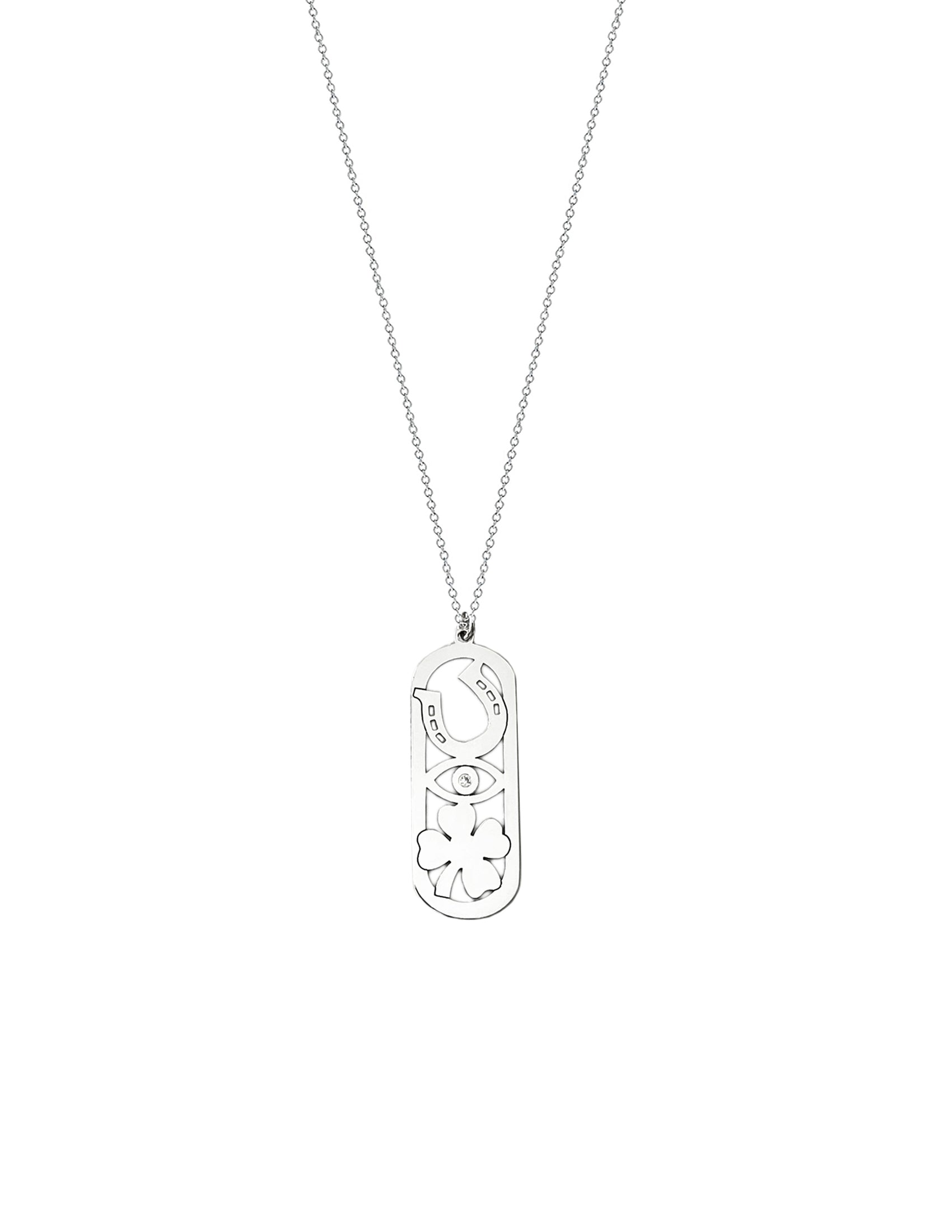 Asher Four Leaf Clover Pendant Necklace
