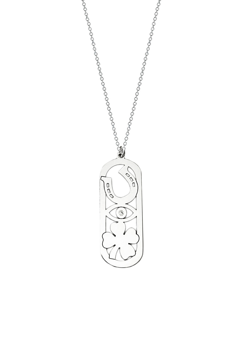 Asher Four Leaf Clover Pendant Necklace