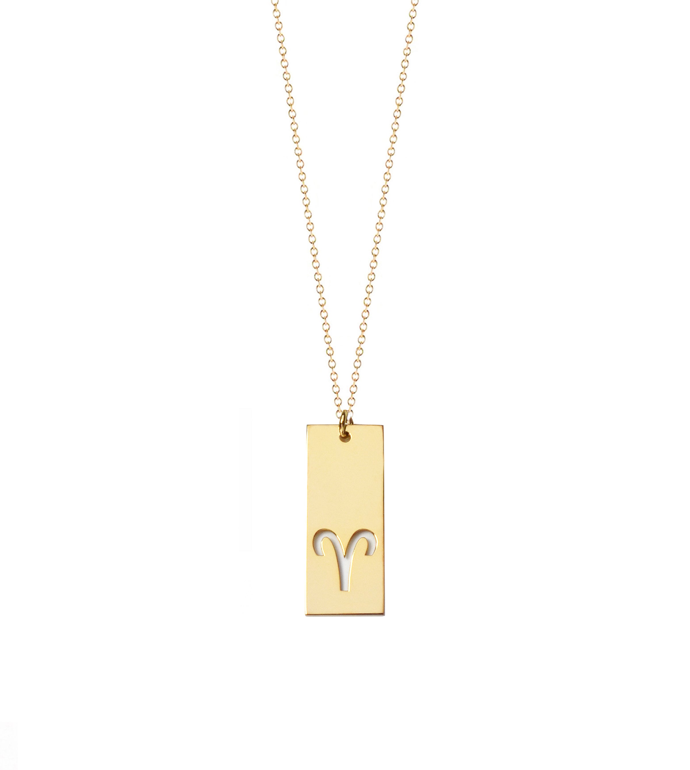 Zodiac Bar Necklace