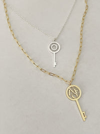 Alma Love Key Necklace