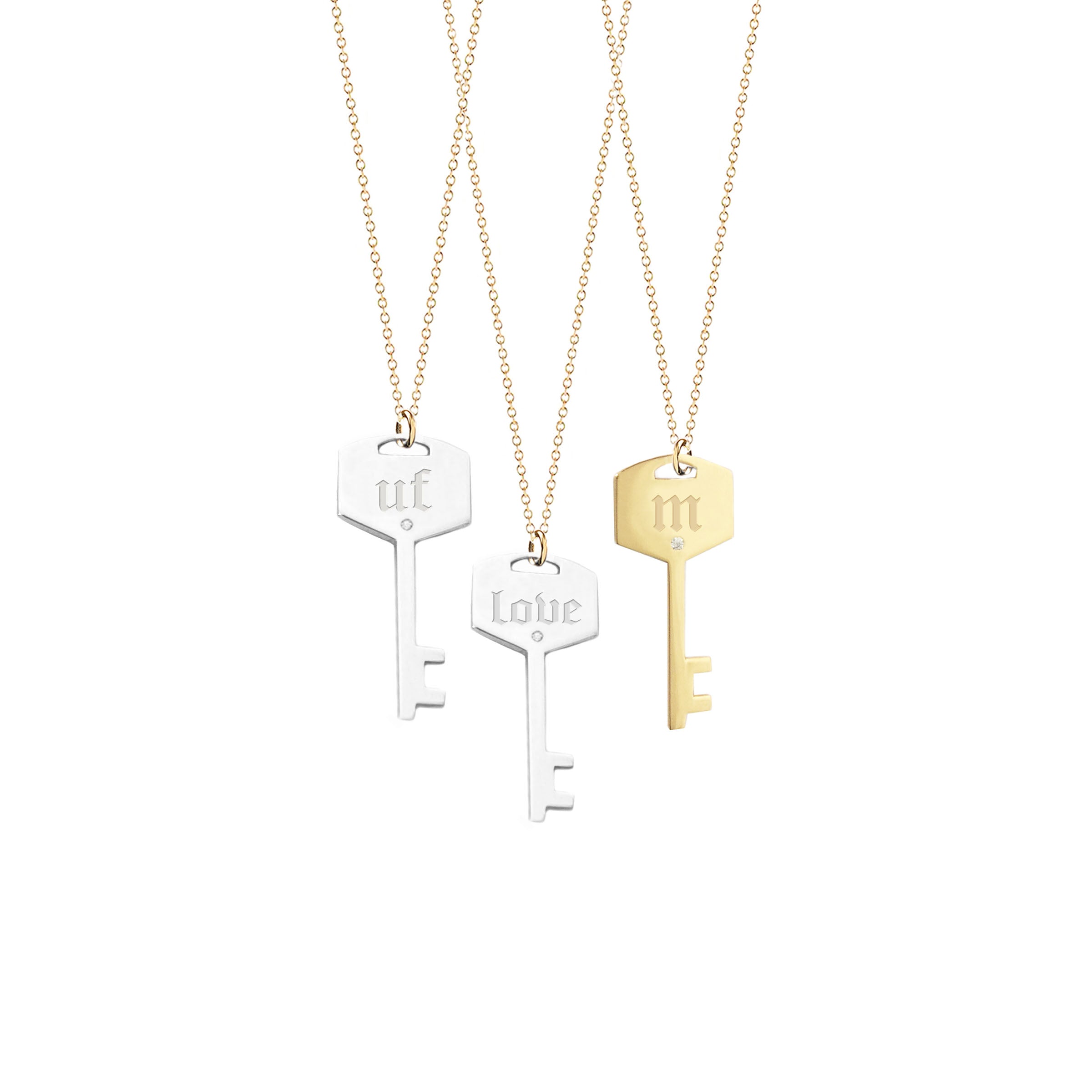 Key Personalized Necklace