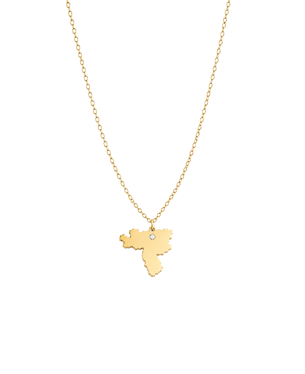 Venezuela Diamond Map Charm
