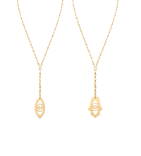 Joyce Evil Eye and Hamsa Lariat