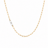 Kayla Name Paperclip Necklace