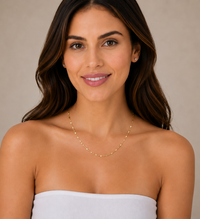 Victoria Sterling Silver or Gold Plated Chain