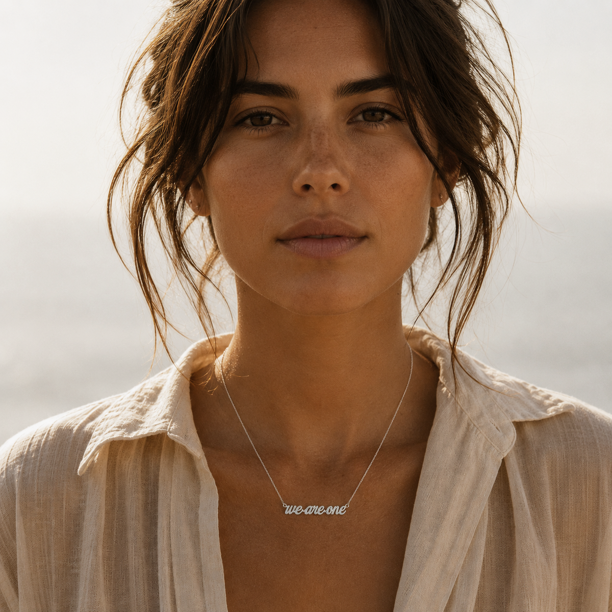We are one  Necklace | Somos Uno