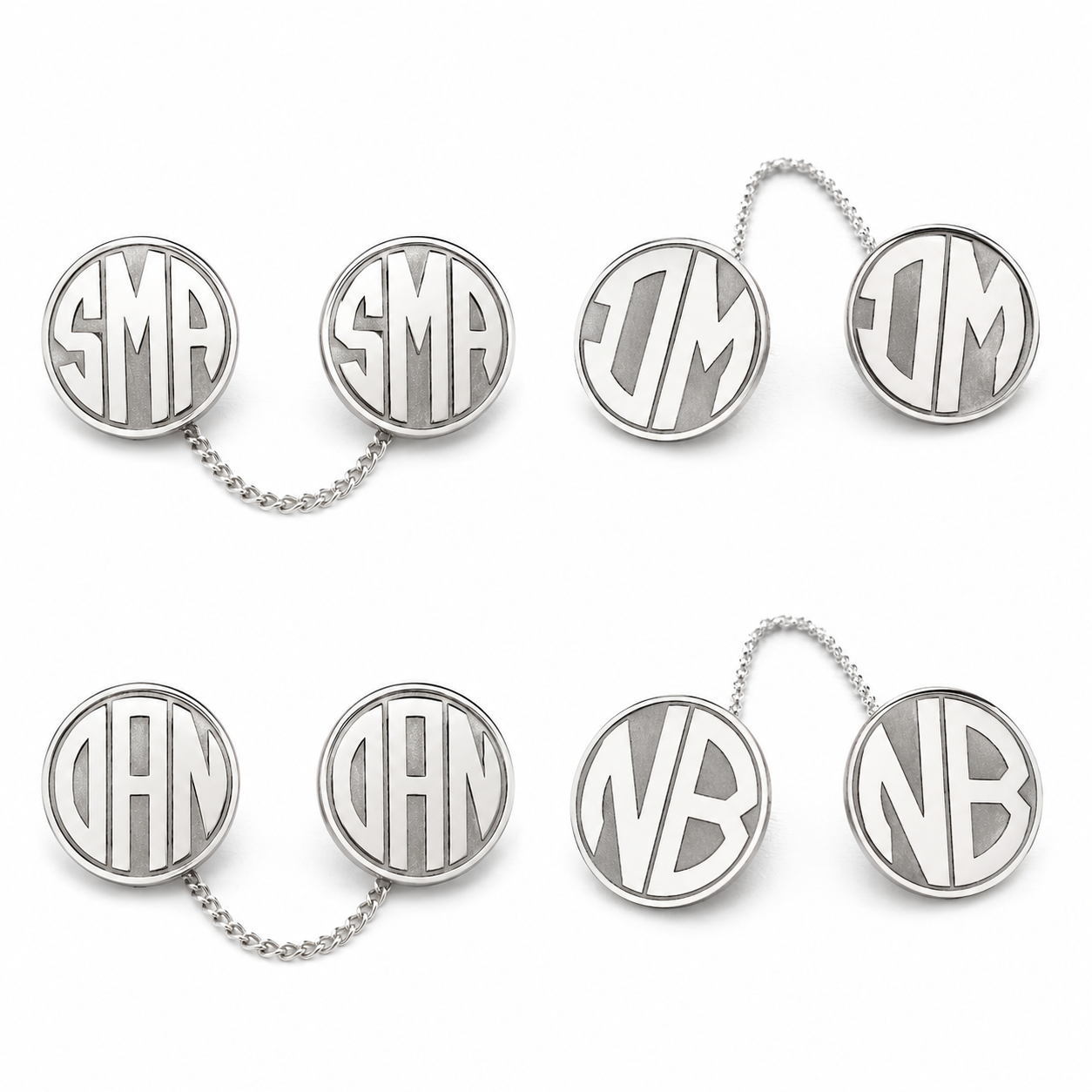 Tallit Monogram Clips
