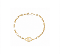 Steph Hamsa | Evil Eye Bracelet | Anklet