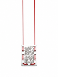 Woven Love Pendant Necklace