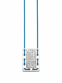 Woven Love Pendant Necklace