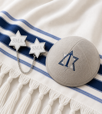 Custom Made Sterling Silver Tallit Clips