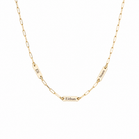 Kayla Name Paperclip Necklace