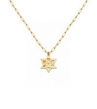 Amelia Good Luck Initial Necklace