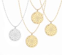 Calendar Wheel Necklace