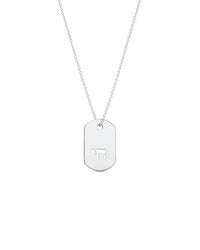 Chai ID Tag Necklace