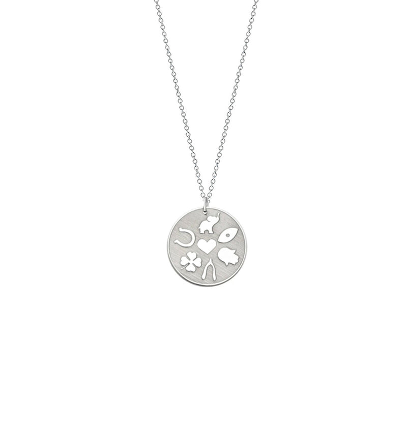 Good Luck Medallion Necklace