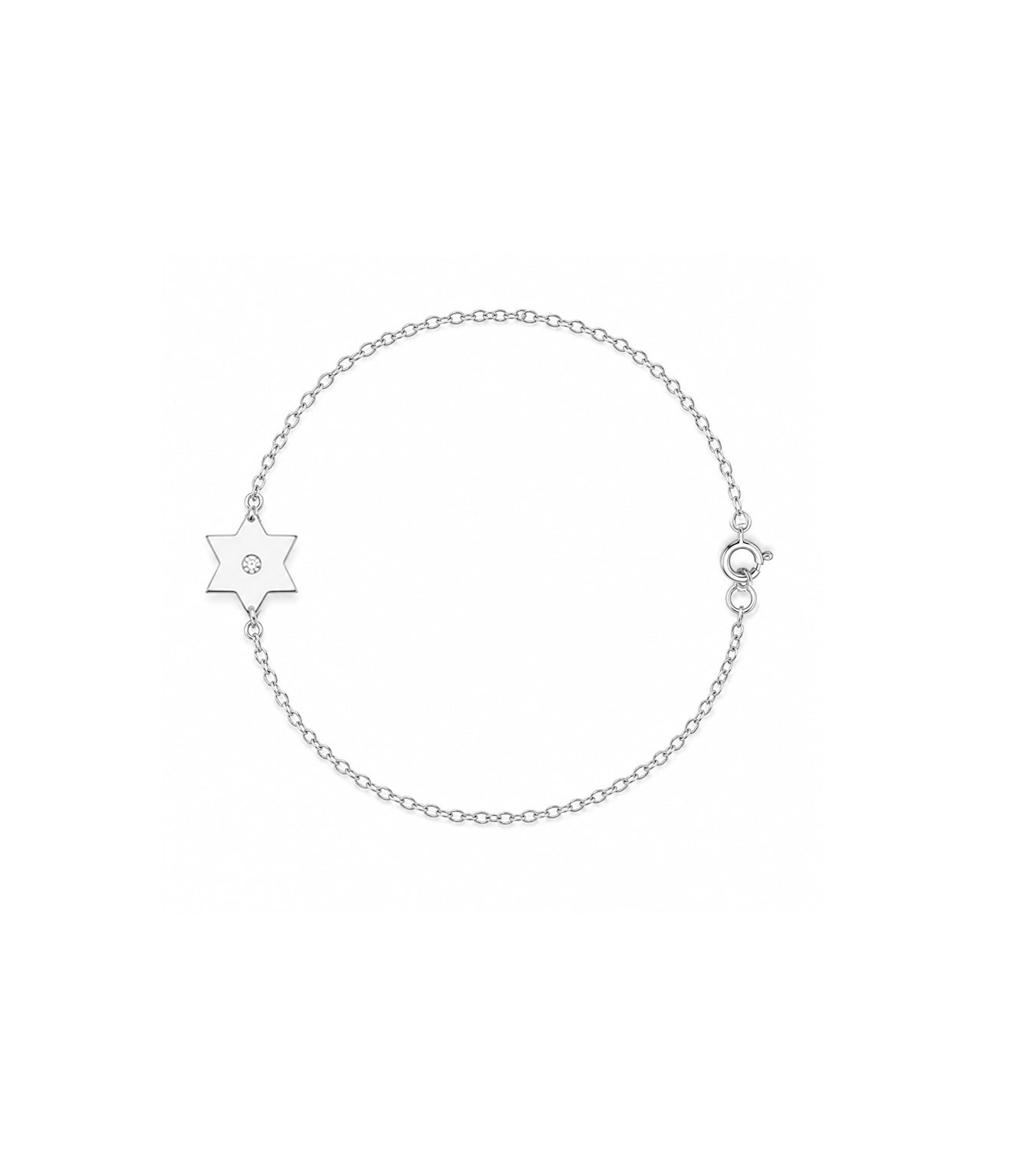Dani Star of David Classic Diamond Bracelet | Anklet
