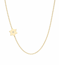 Dani Classic Star of David Diamond Necklace