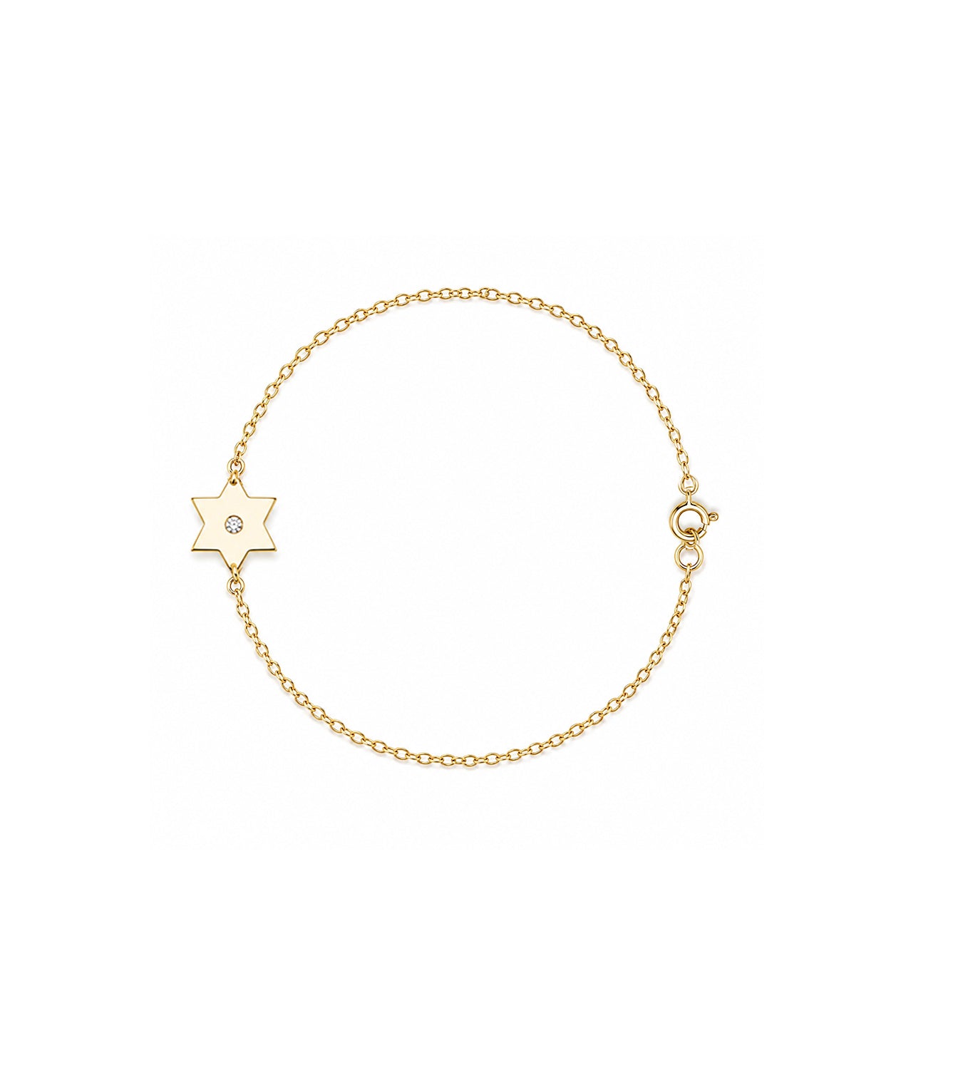 Dani Star of David Classic Diamond Bracelet | Anklet
