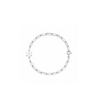 Dani Star of David Diamond Paperclip Bracelet | Anklet