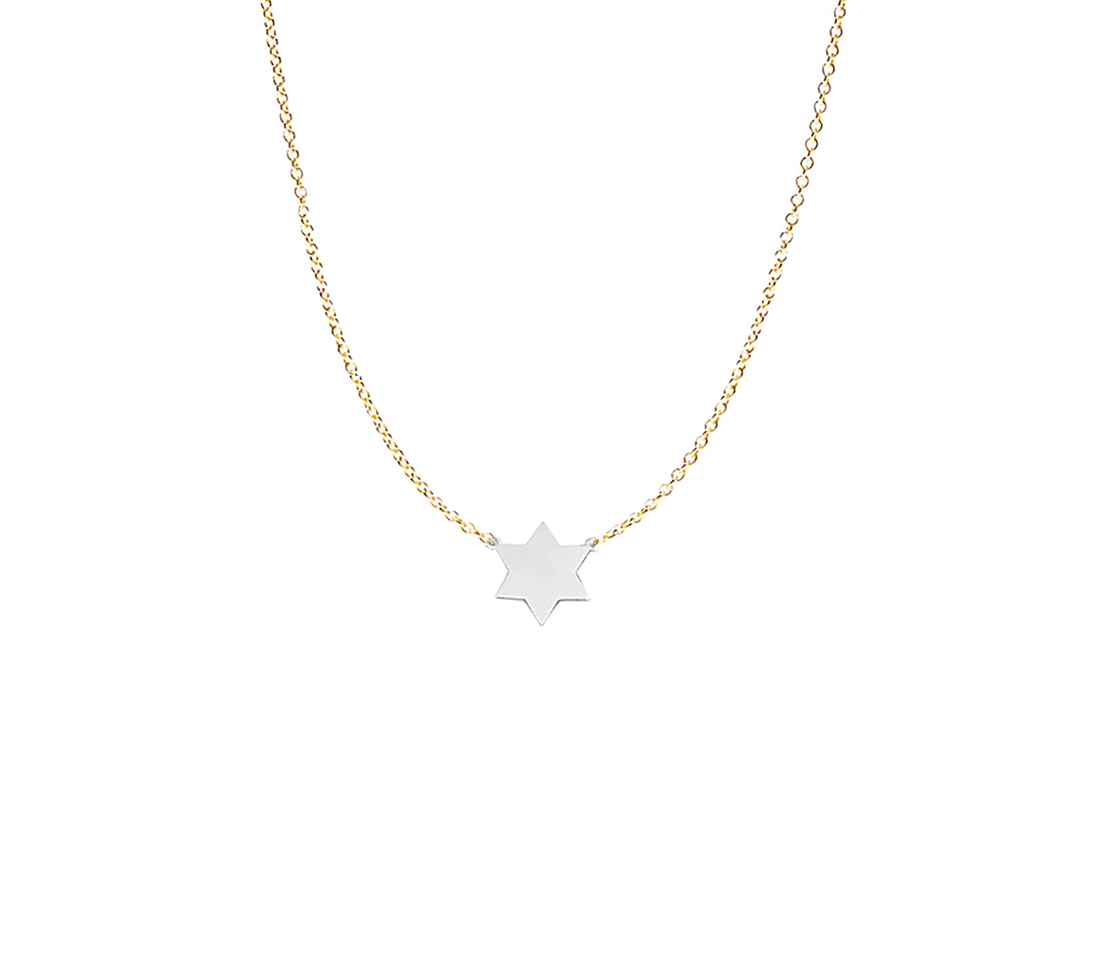 Golda Star of David Necklace