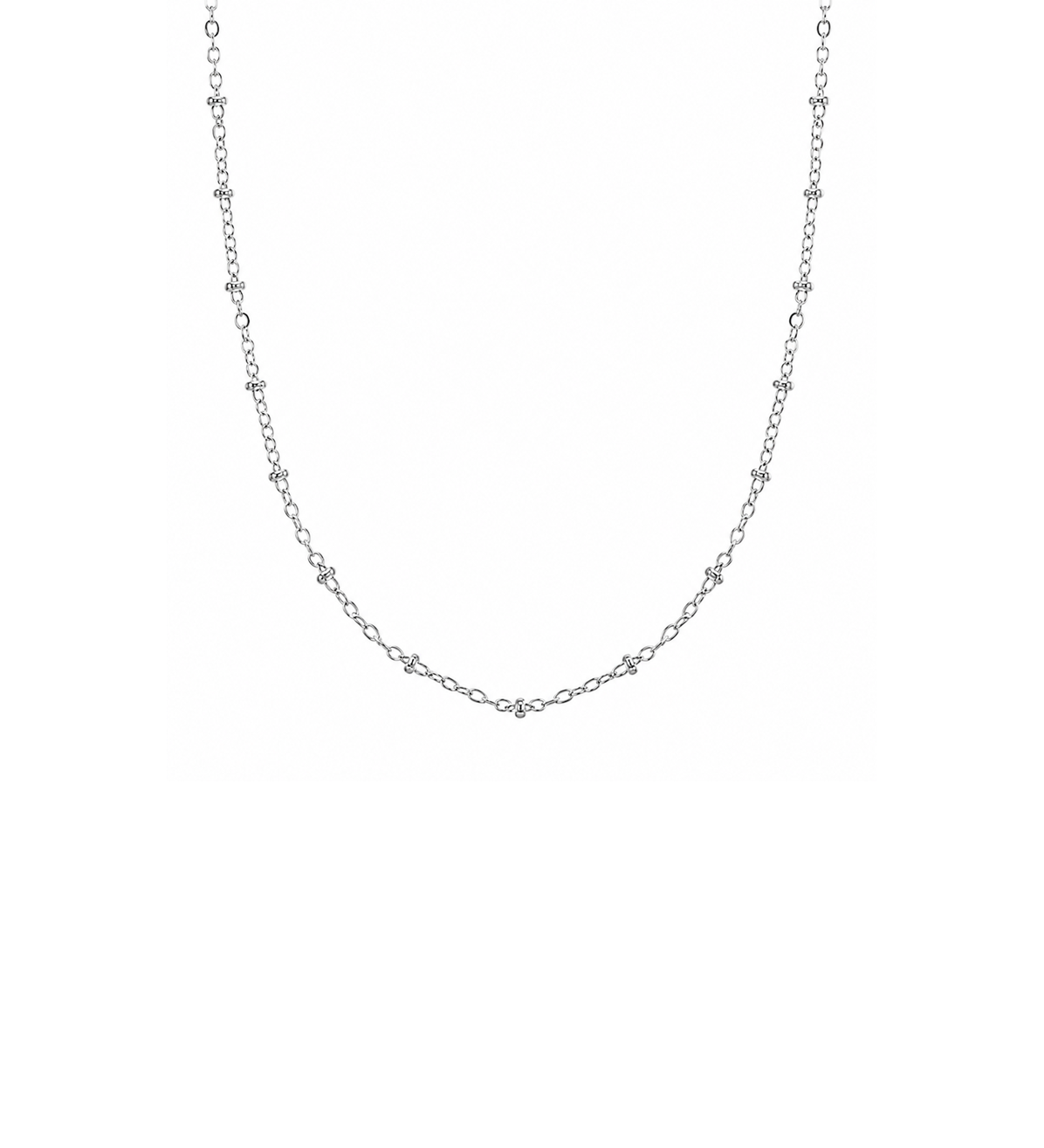 Hera Beaded Sterling Silver or Gold Plated Chain